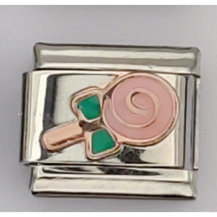 Wholesale Random 10PCS Italian Charm Bracelet Metal Module Bracelet Bracelet Single Accessory Charms